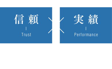 実績×信頼＋αものづくり力